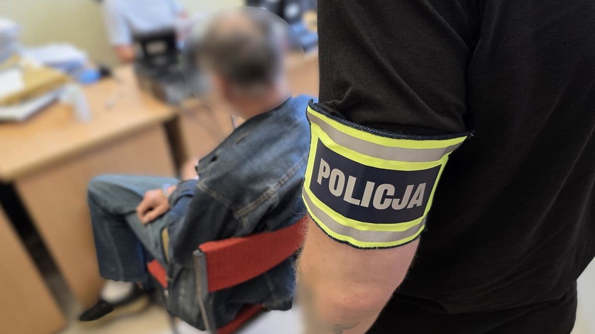 58-latek ostrzelał przystanek autobusowy w Olsztynie