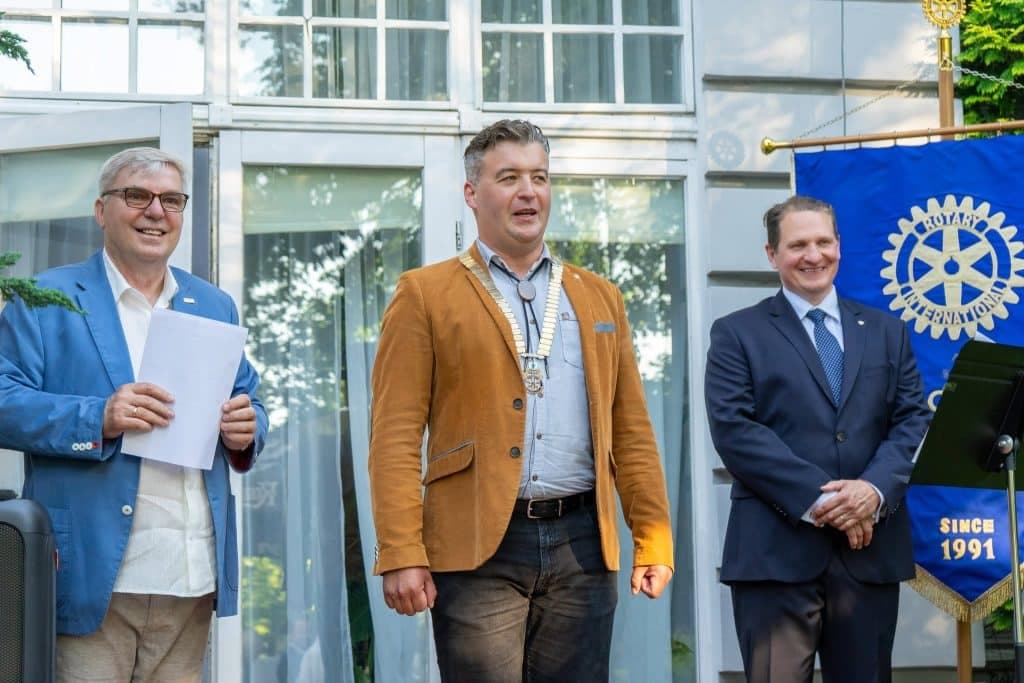 Rotary Club Olsztyn ma nowego prezydenta. Funkcję objął dr Aleksander Bauknecht