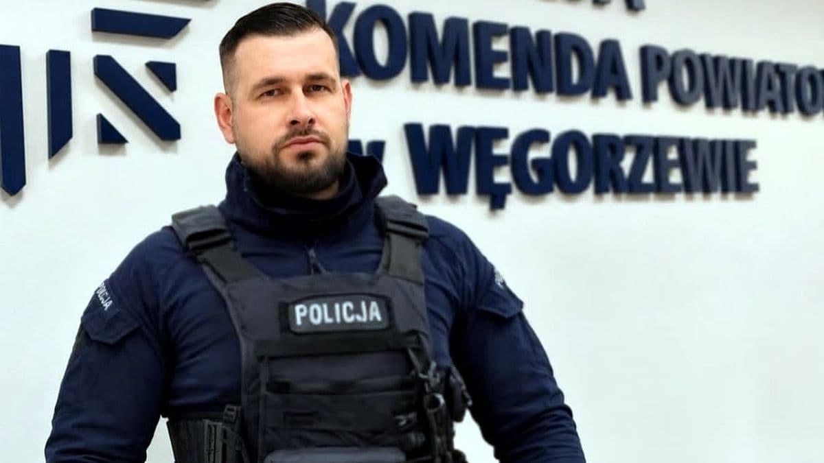 Policjant z Mazur bohaterem. Otrzymał prestiżowe wyróżnienie za uratowanie kobiety