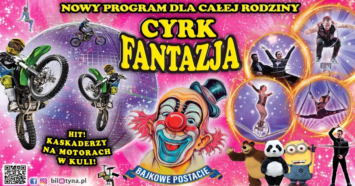 Cyrk Fantazja zaprasza na nowe, niesamowite widowisko sezonu 2026 w naszym mieście