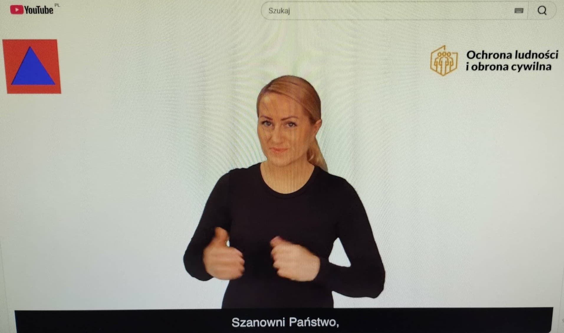 „Poradnik bezpieczeństwa” dostępny dla osób niedosłyszących i niesłyszących