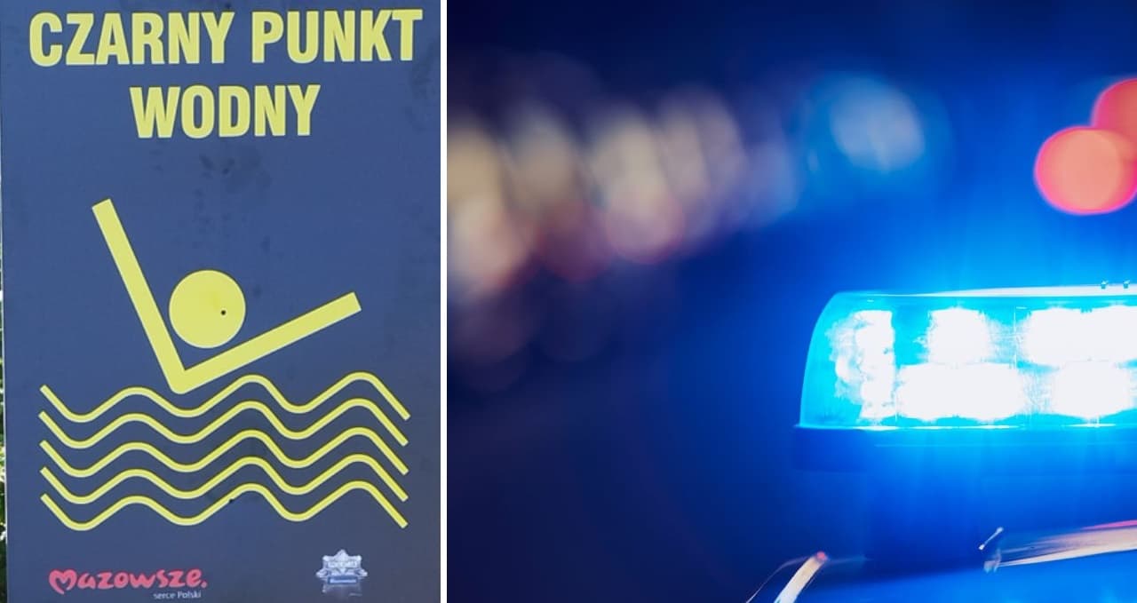 Tragedia w Grabinie. Utonął 87-letni mężczyzna.