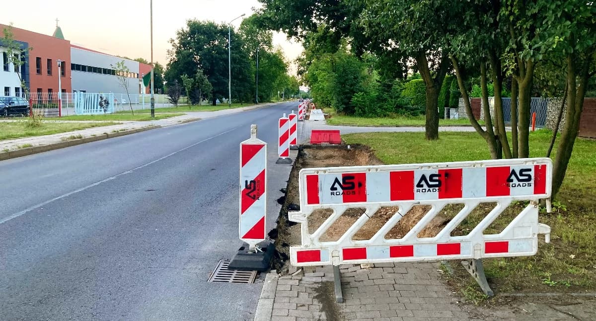 Rozpoczął się remont ulicy Nowodworskiej w Legnicy