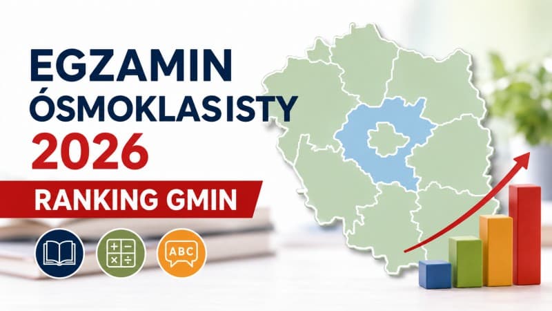 Egzamin ósmoklasisty 2026. Jak wypadły gminy powiatu tureckiego?