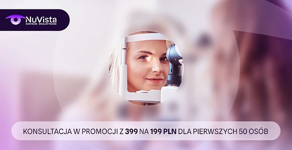 Pożegnaj okulary na Ursynowie. Nowa klinika okulistyczna NuVista rusza z laserową korekcją wzroku!