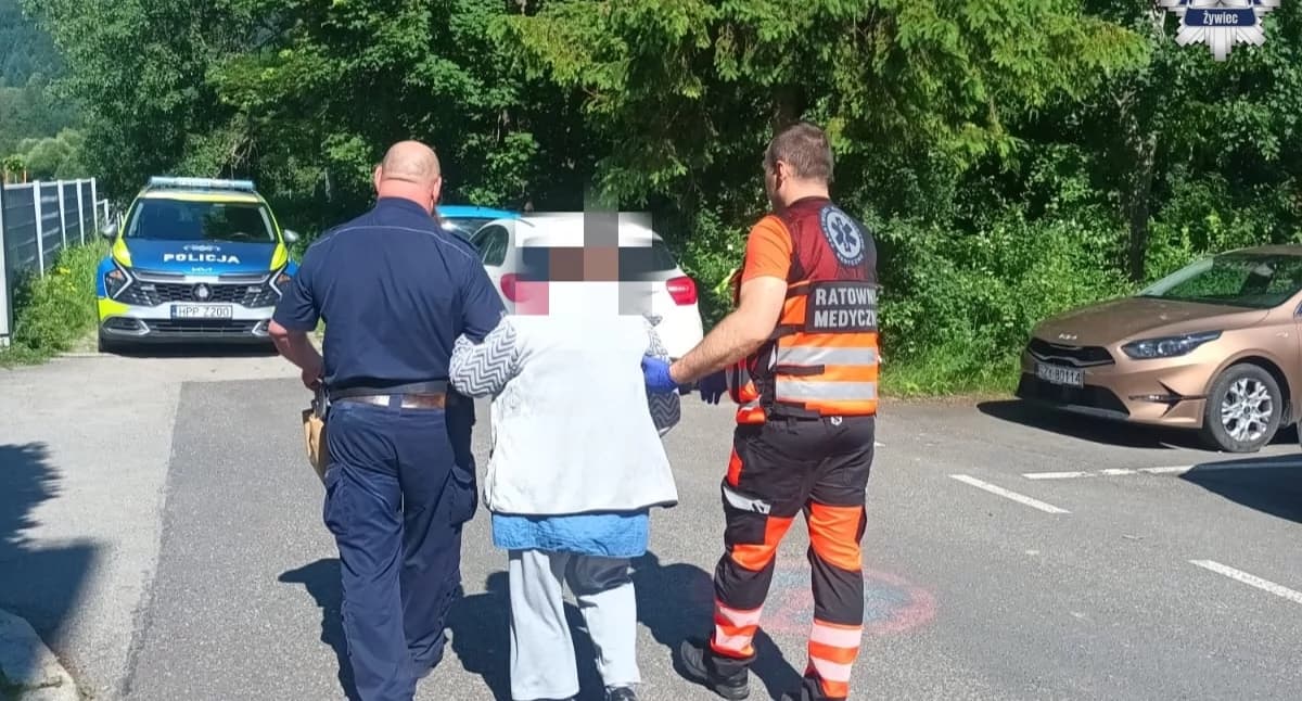 Dzielnicowy z Węgierskiej Górki pomógł zag…