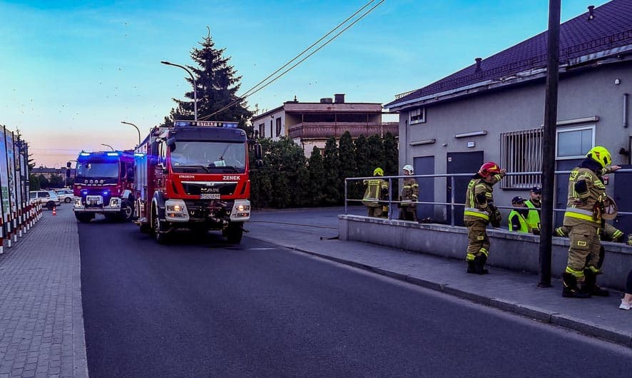W Strzałkowie ulatniał się gaz. Wezwali straż.