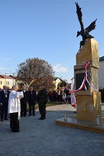 Sędziszów Młp – „Pomnik upamiętniający 100-lecie Odzyskania Niepodległości”
