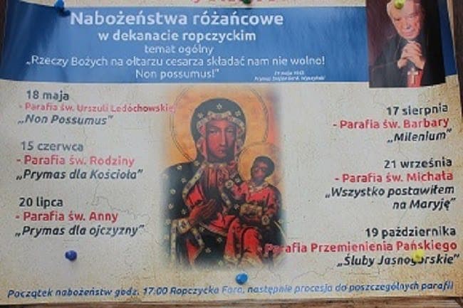 Zapraszamy na Dekanalne Nabożeństwa Różańcowe