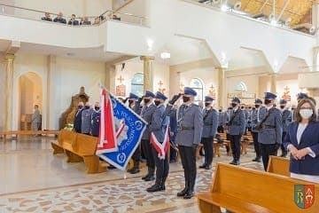 Ropczyce – Sztandar dla Powiatowej Komendy Policji (15.09. br)