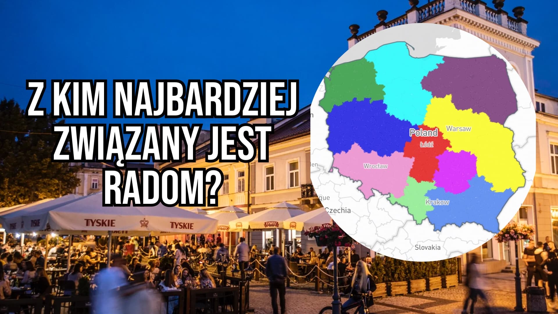 Nowa mapa Facebooka pokazuje, z kim najbardziej związani są mieszkańcy Radomia. Wyniki mogą zaskakiwać [+FOTO]