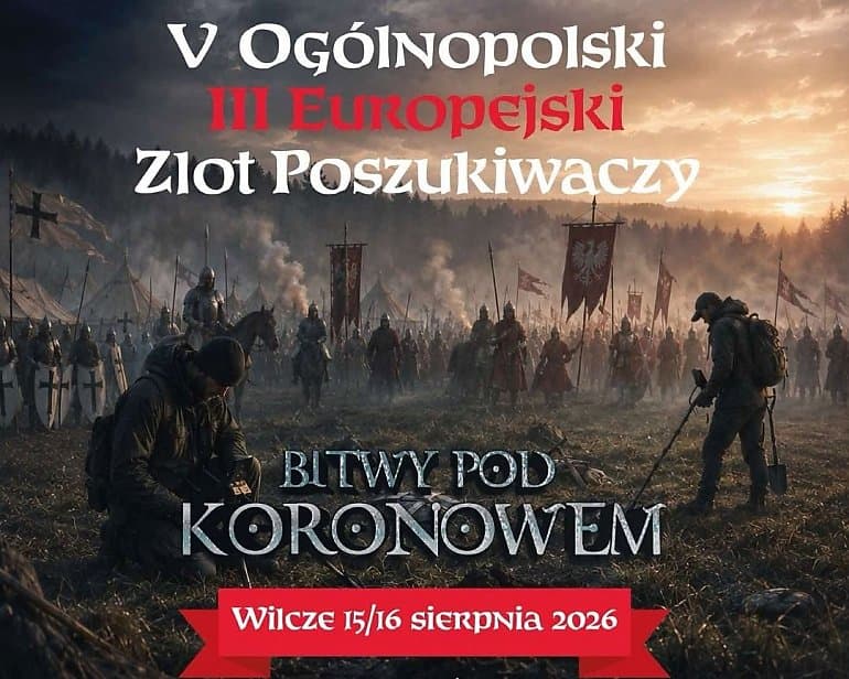 Koronowo na tropie historii! Wielki zlot poszukiwaczy i rekonstrukcja bitwy już wkrótce