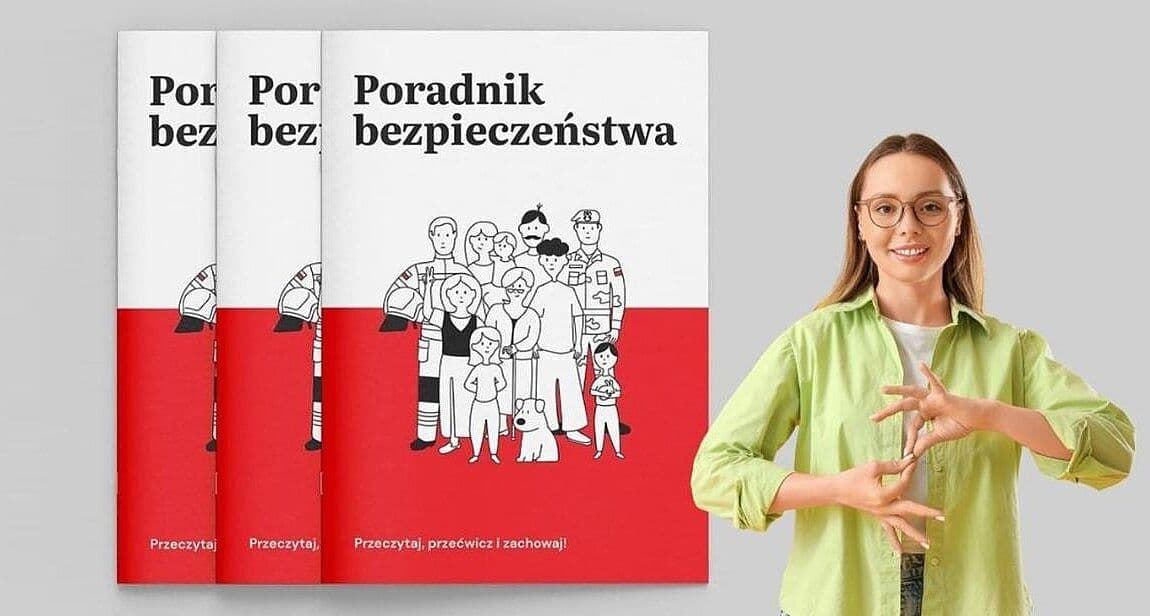 Jastrzębie-Zdrój: "Poradnik bezpieczeństwa" w Polskim Języku Migowym dostępny online