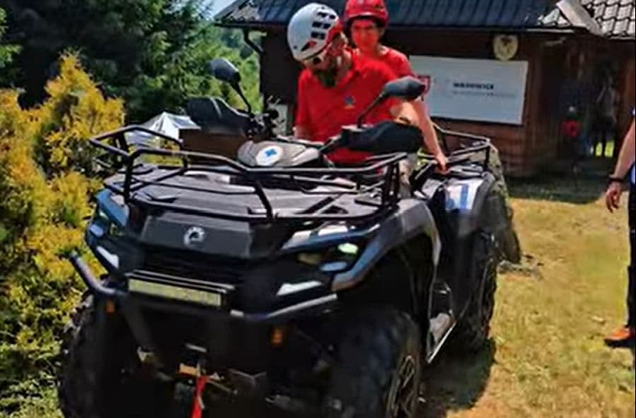 Nowa „bestia” na szlaku. Quad GOPR już czeka na Leskowcu