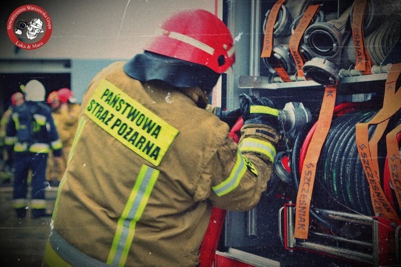 Wybuch butli z gazem na balkonie w Warszawie. Uszkodzony został sąsiedni blok