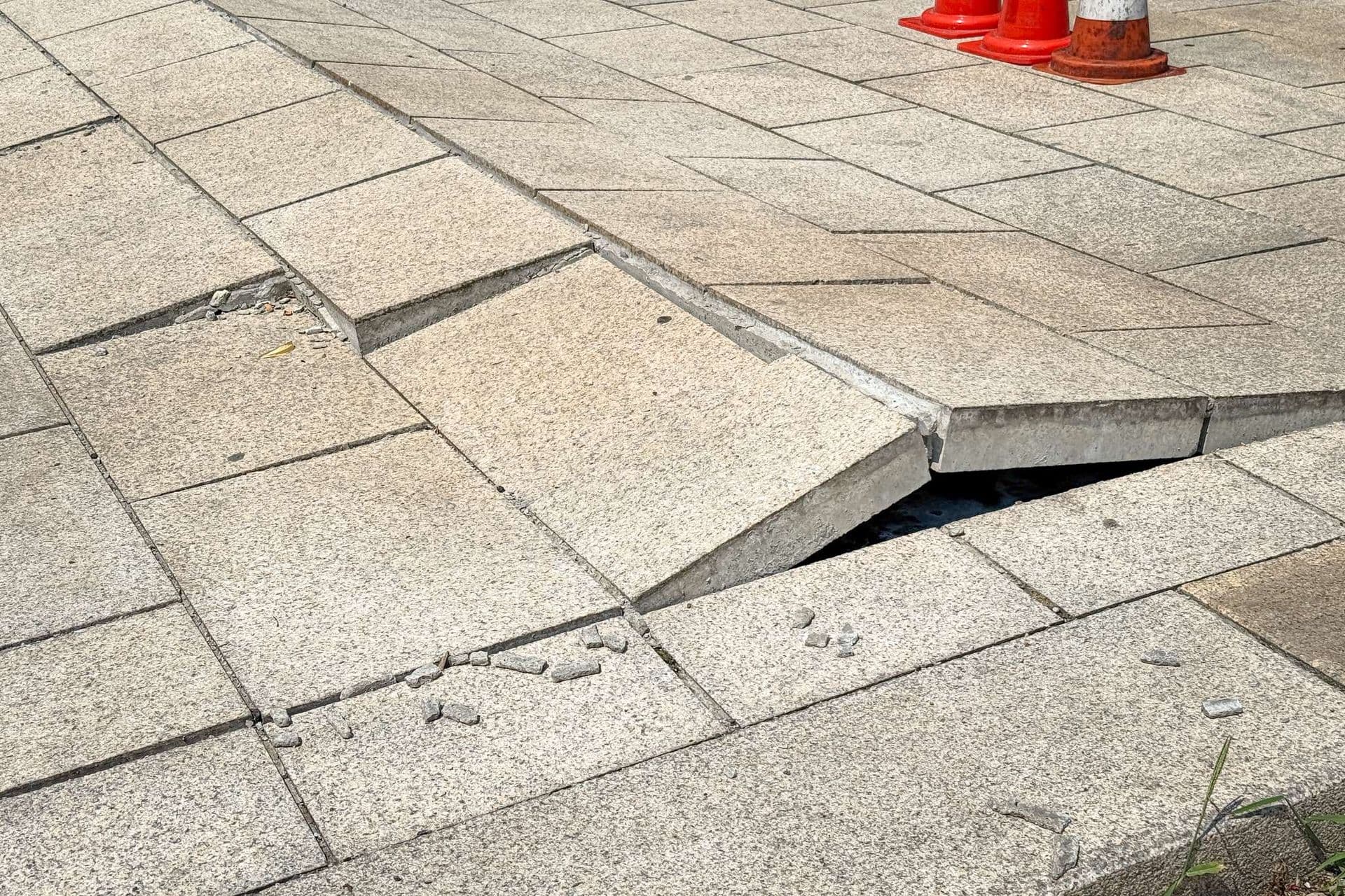 Stary Rynek uszkodzony przez upały? Naprawa w trybie pilnym
