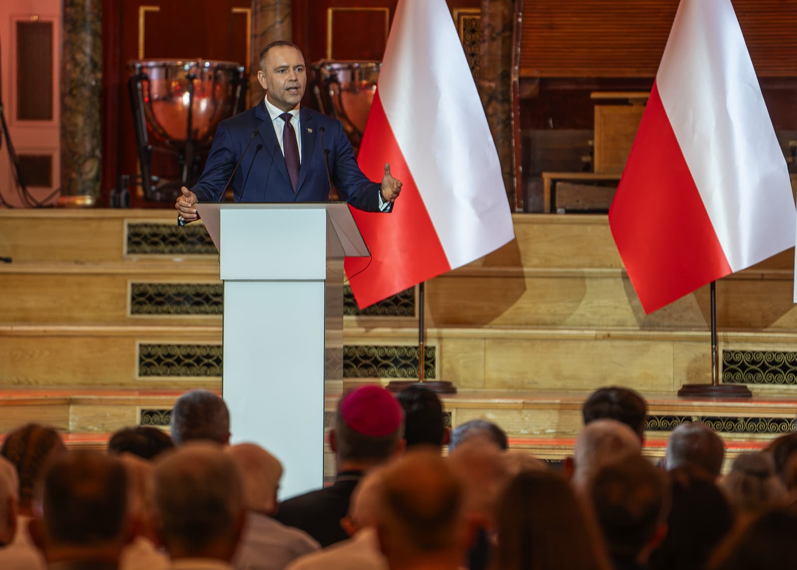 Główna uroczystość 70. rocznicy Czerwca 56 z Prezydentem RP w Auli UAM