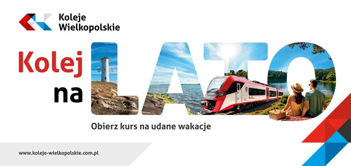 Kolej na lato z Kolejami Wielkopolskimi