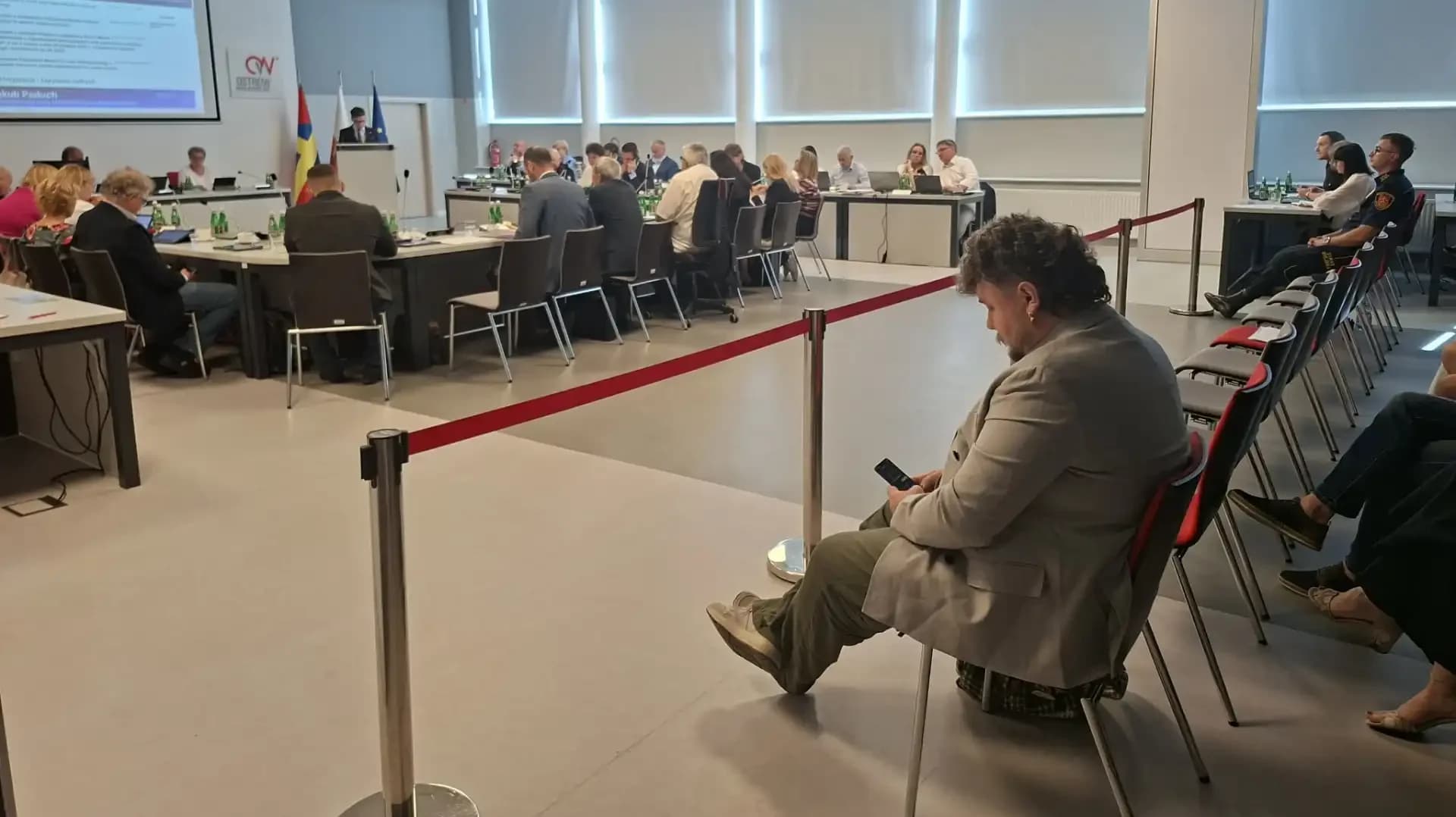 Taśma podzieliła radnych. Kto i dlaczego chciał się odgrodzić?