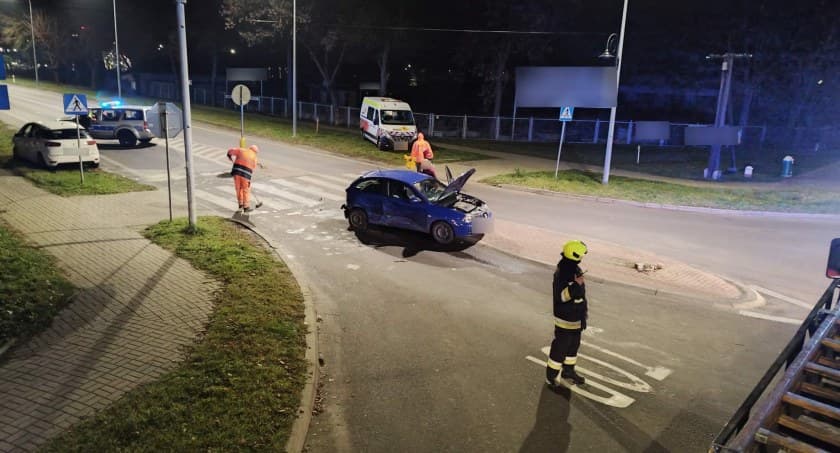 Nie zatrzymała się przed znakiem STOP. Uch…
