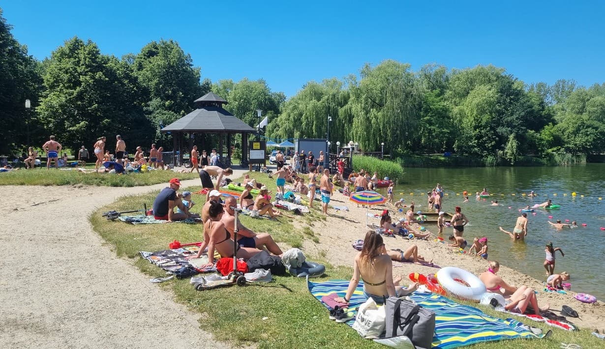 Gdzie nad wodę? Kąpielisko w Pruszkowie