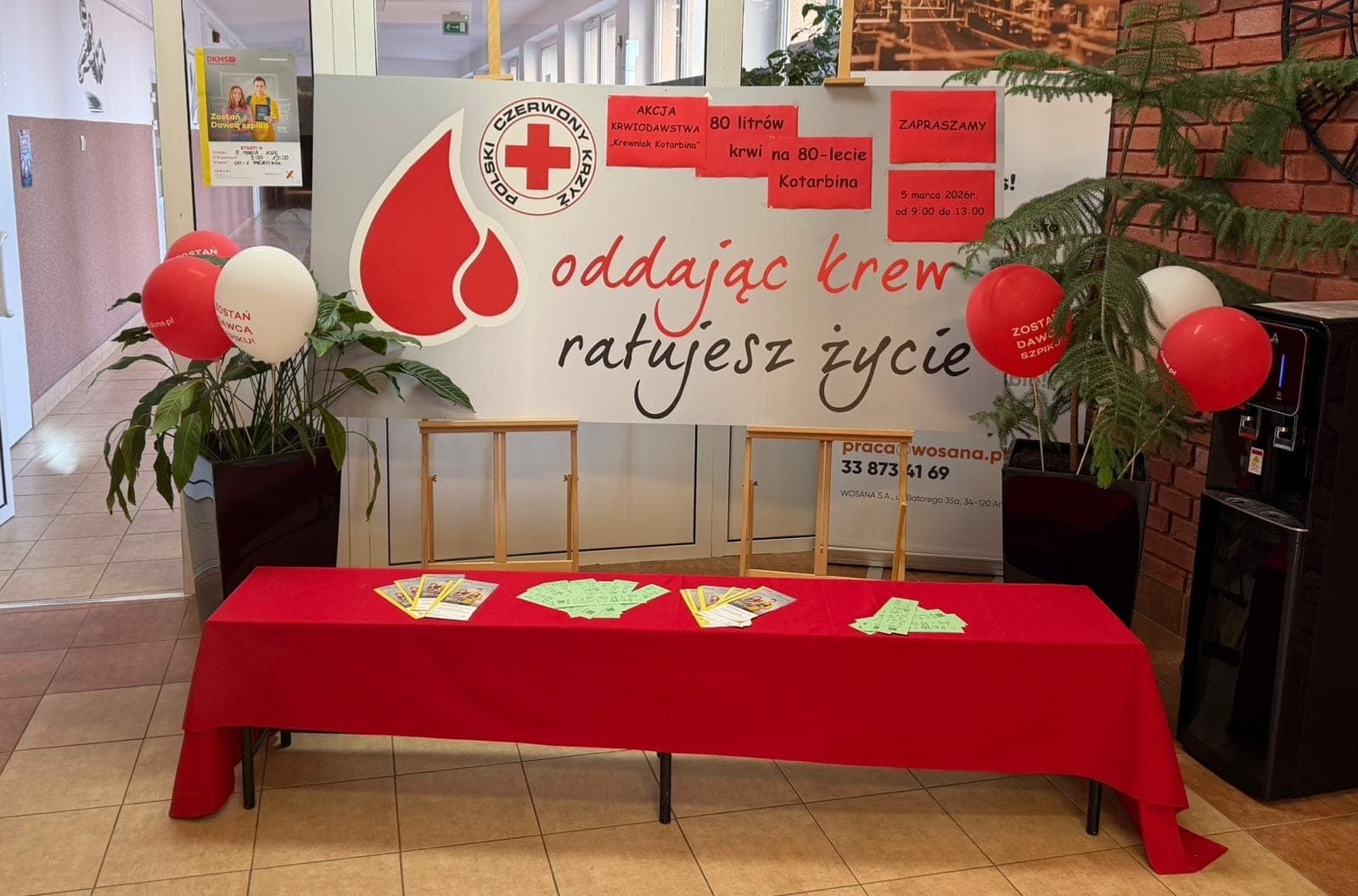 Ponad 26 litrów krwi podczas akcji w andrychowskim „Kotarbienie”