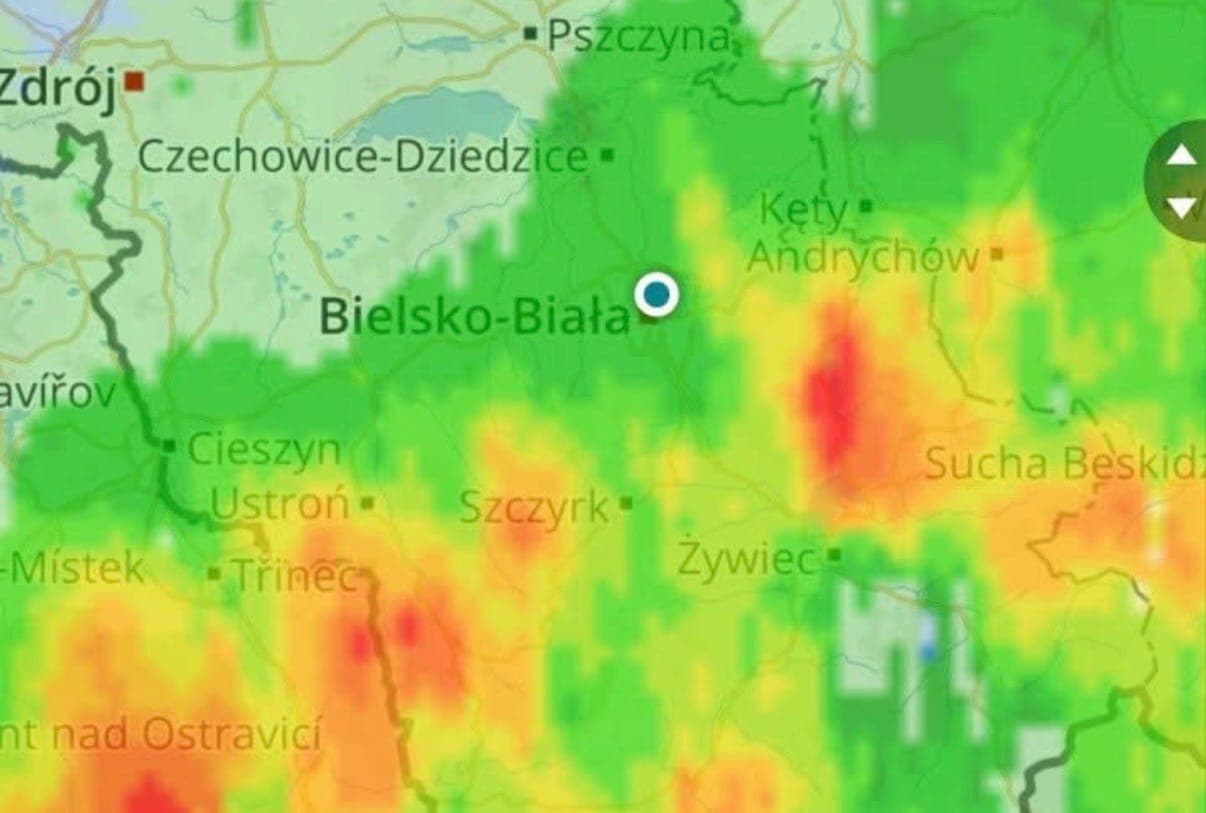 Burza słabnie. Największym zagrożeniem są intensywne opady deszczu