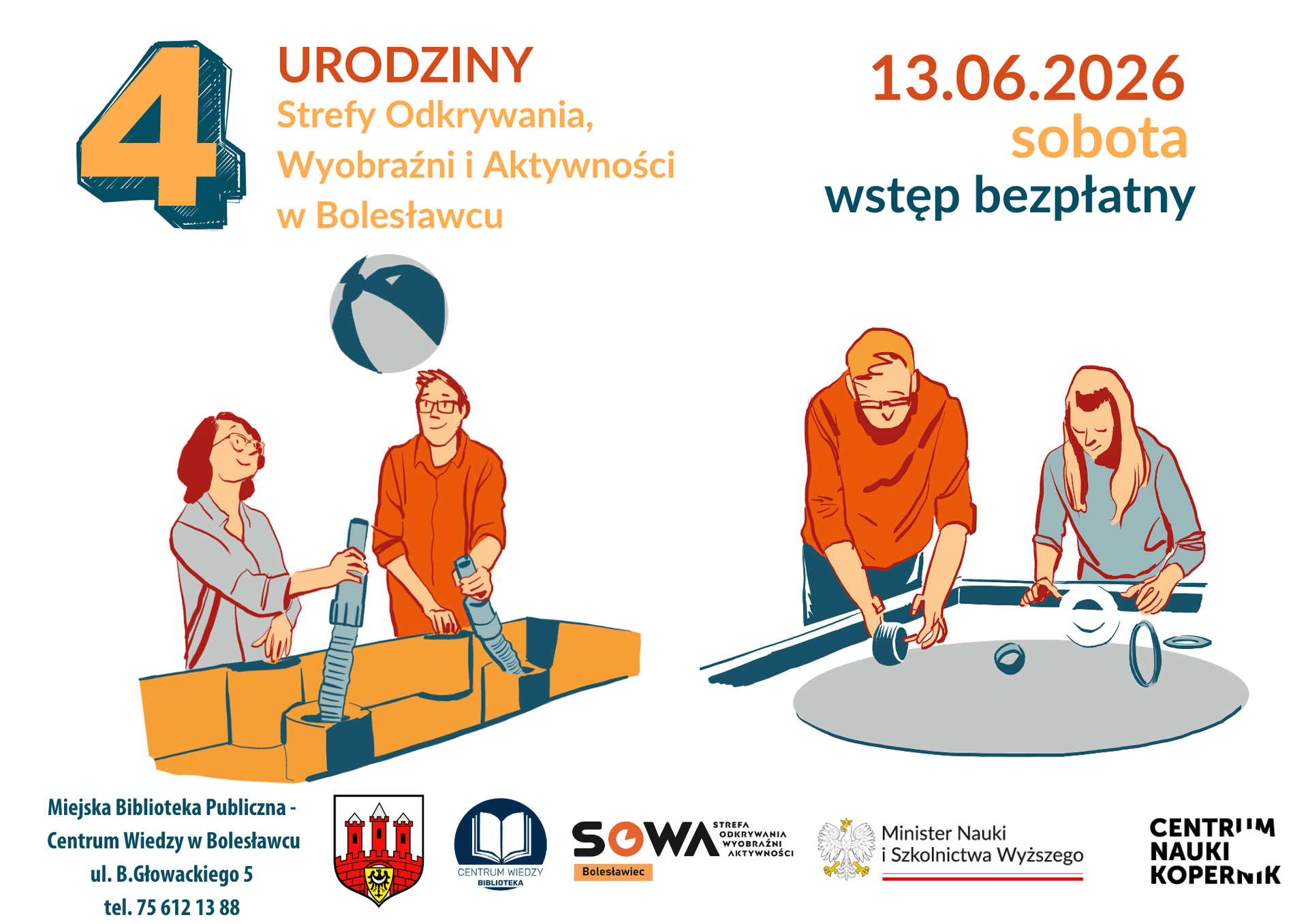 Strefa SOWA w Bolesławcu świętuje czwarte urodziny. Z tej okazji zaprasza na bezpłatne zwiedzanie