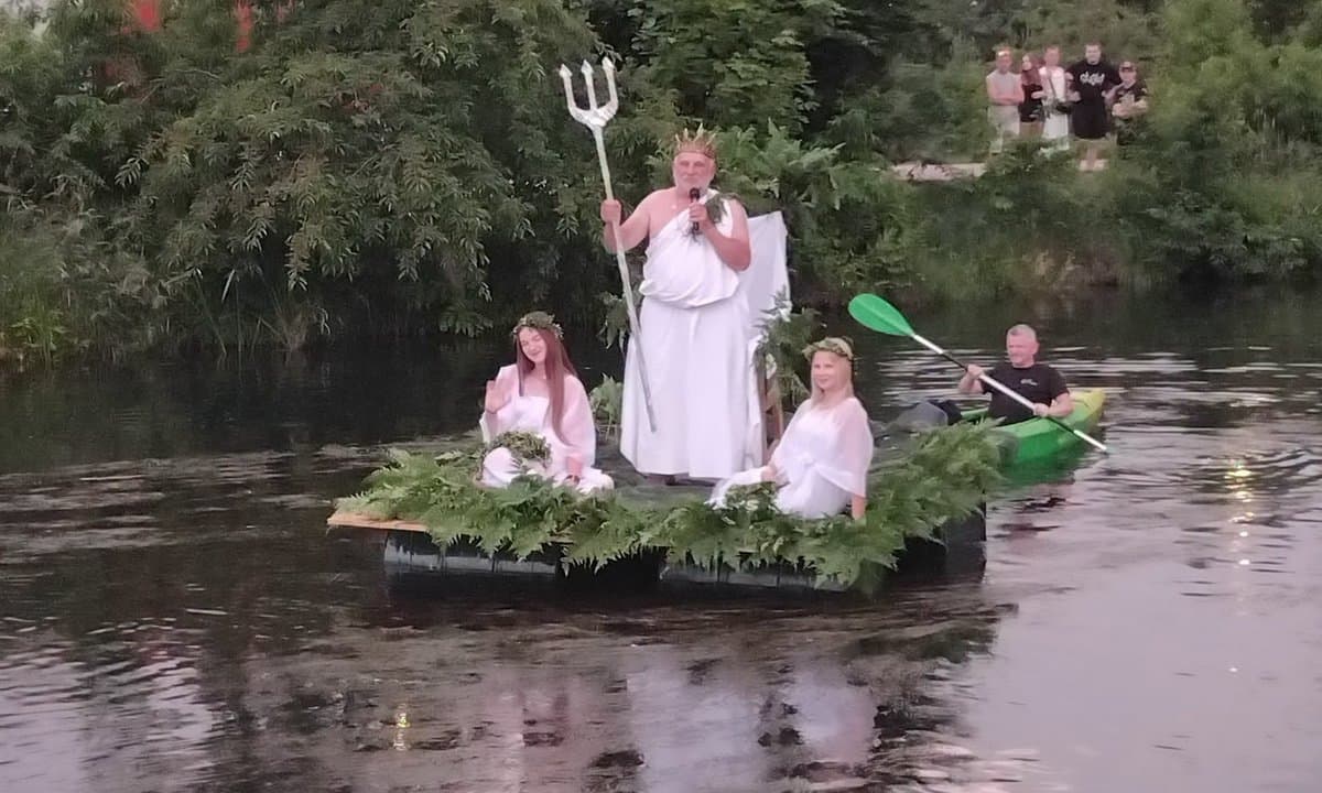 Wianki, Neptun i emocje na Wielkim Kanale Brdy