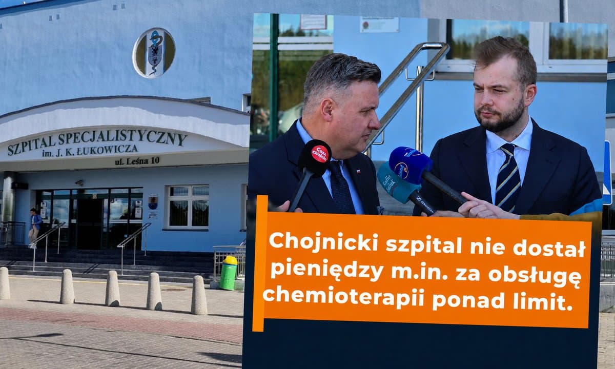 Poseł Michał Kowalski: NFZ nie chce płacić szpitalowi w Chojnicach za dodatkowe usługi