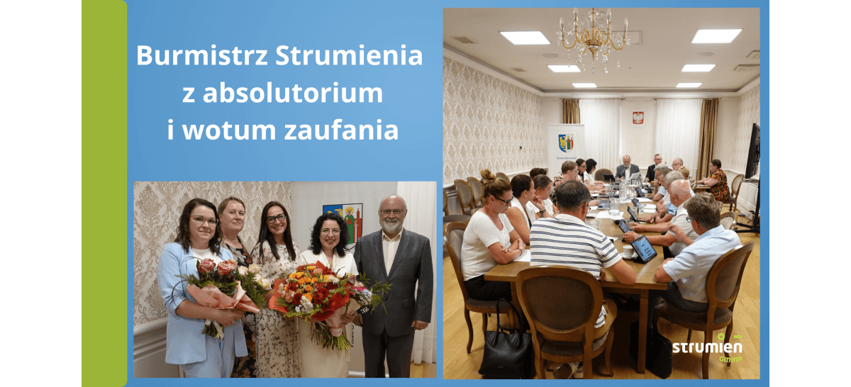 Strumień: Burmistrz z jednogłośnym poparciem i doskonałym budżetem