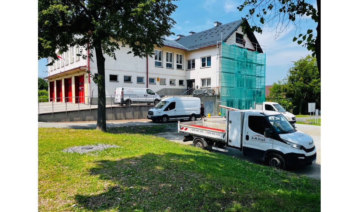 Goleszów: Rozpoczęcie termomodernizacji strażnicy OSP