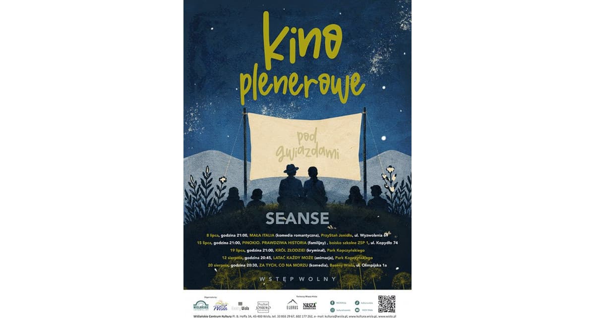 Wisła: Letnie kino na świeżym powietrzu z wyjątkowym repertuarem