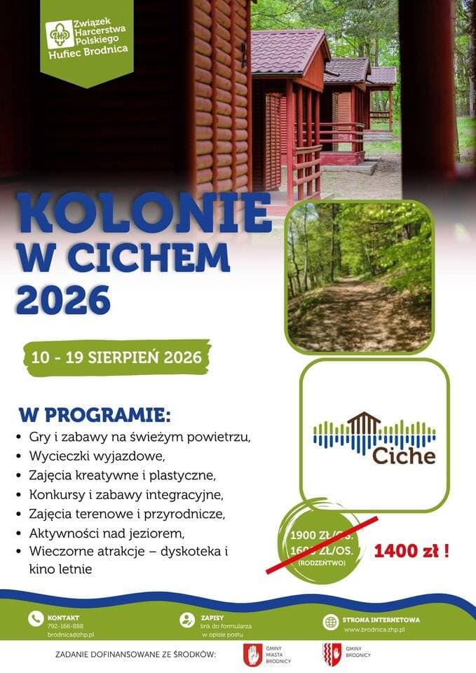 Brodnica - kolonie w Cichem