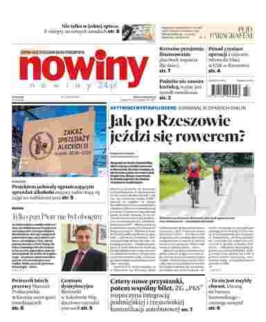 Nowiny Regionalne 3,69 zł z VAT 8%