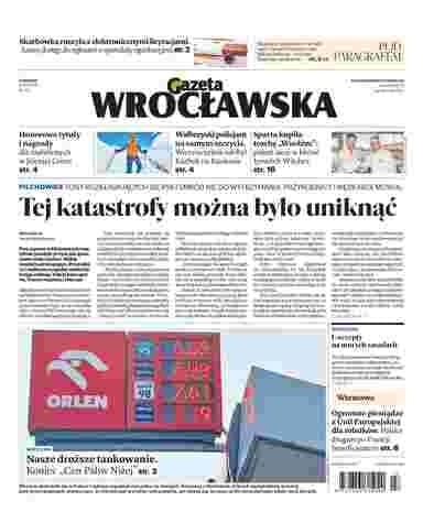 Gazeta Wrocławska Regionalne 3,69 zł z VAT 8%