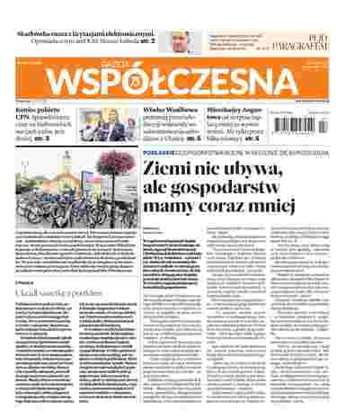 Gazeta Współczesna Społeczno-informacyjne 3,69 zł z VAT 8%