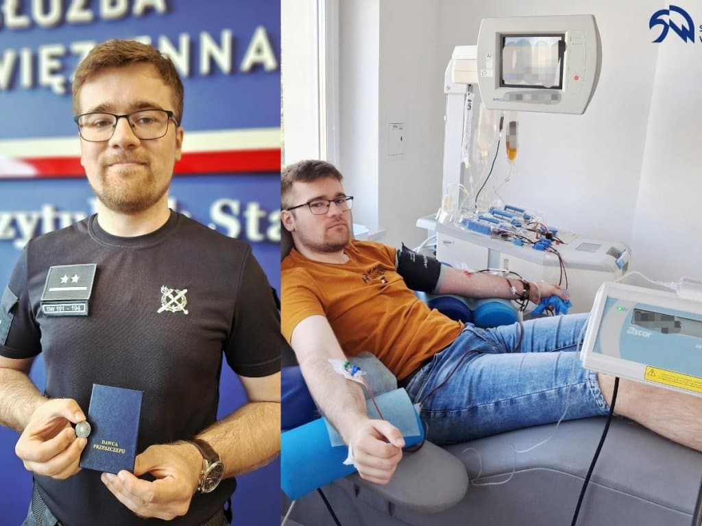 Powiat ostrołeckiFunkcjonariusz z Przytuł Starych dał choremu drugą szansę na życie 0