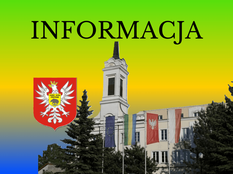 OstrołękaINFORMACJA Prezydenta Miasta Ostrołęki