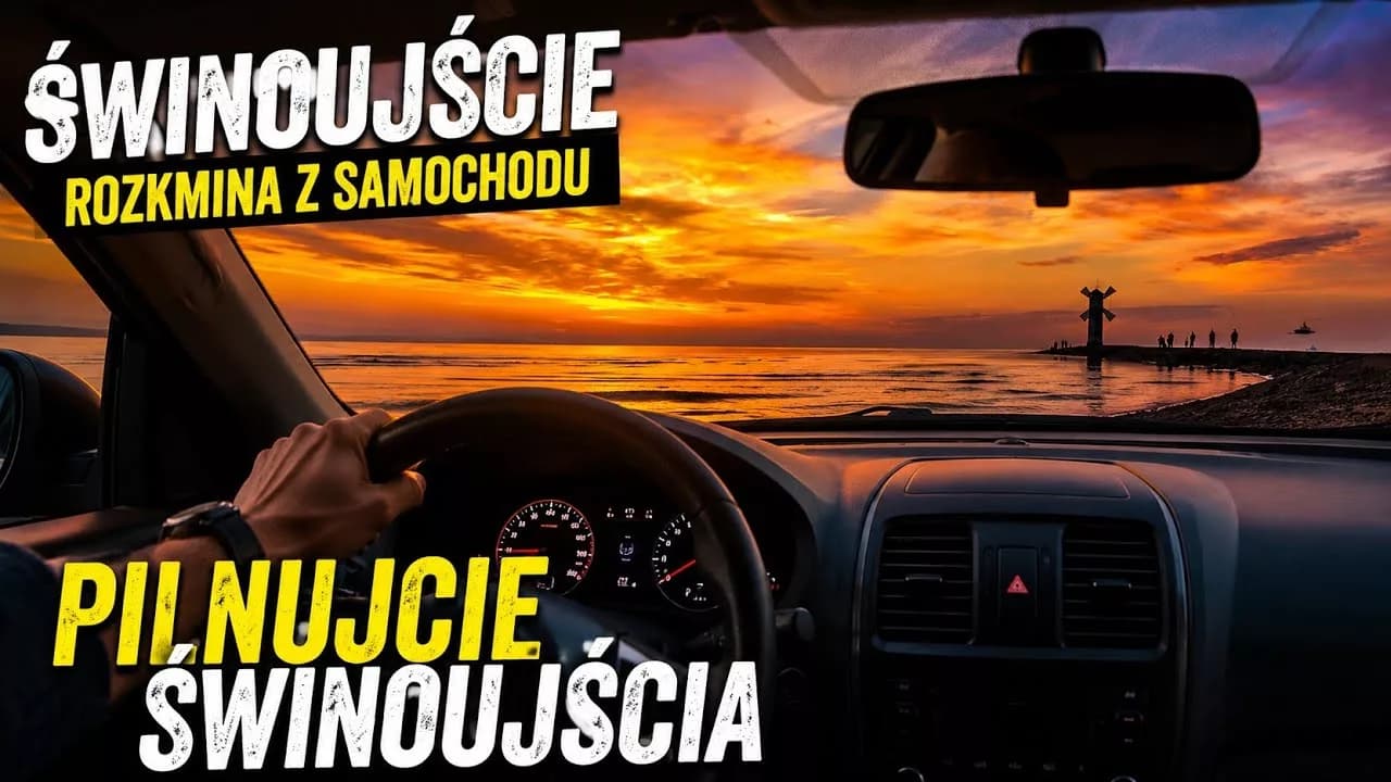 Rozkmina z samochodu. Świnoujście pod lupą.