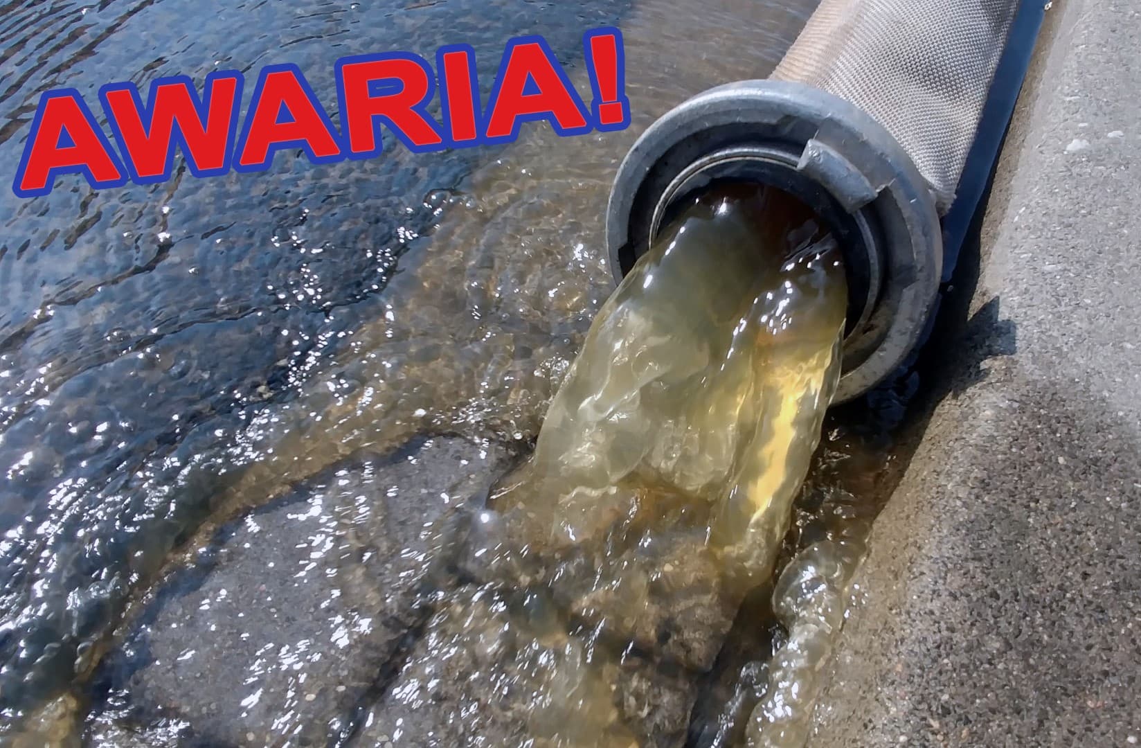 Awaria wodociągu w Rogalinie. Część mieszkańców bez wody