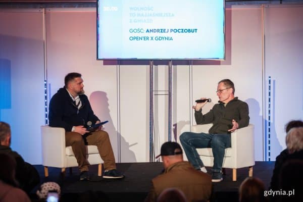 Co nowego O wolności, aktywności i wsparciu – debata z Andrzejem Poczobutem na Open'erze