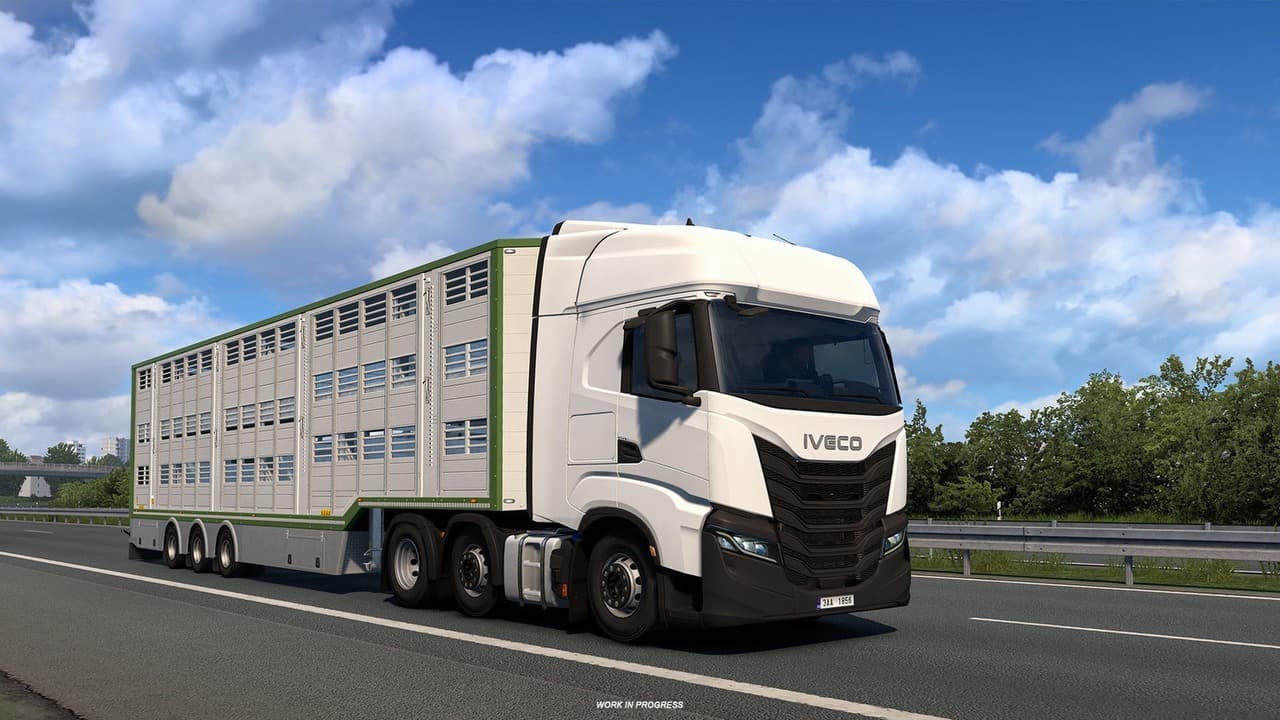 ETS2 stał się jeszcze bardziej realistyczny. Beta aktualizacji 1.61 przyniosła kompletną przebudową naczep do transportu zwierząt