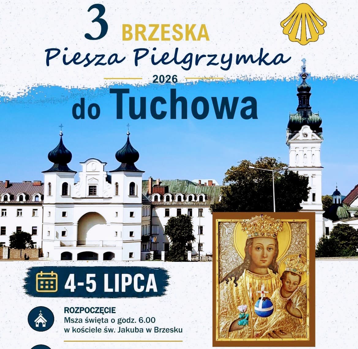 Już w sobotę wyruszy piesza pielgrzymka z Brzeska do Tuchowa