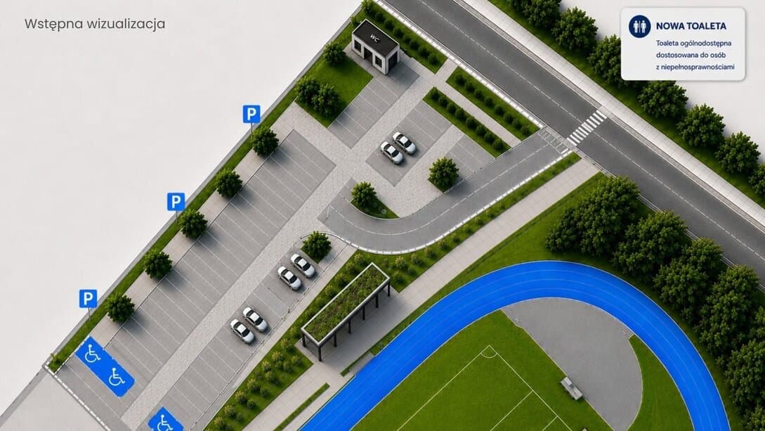 Powstaną parkingi Park&Ride i toaleta