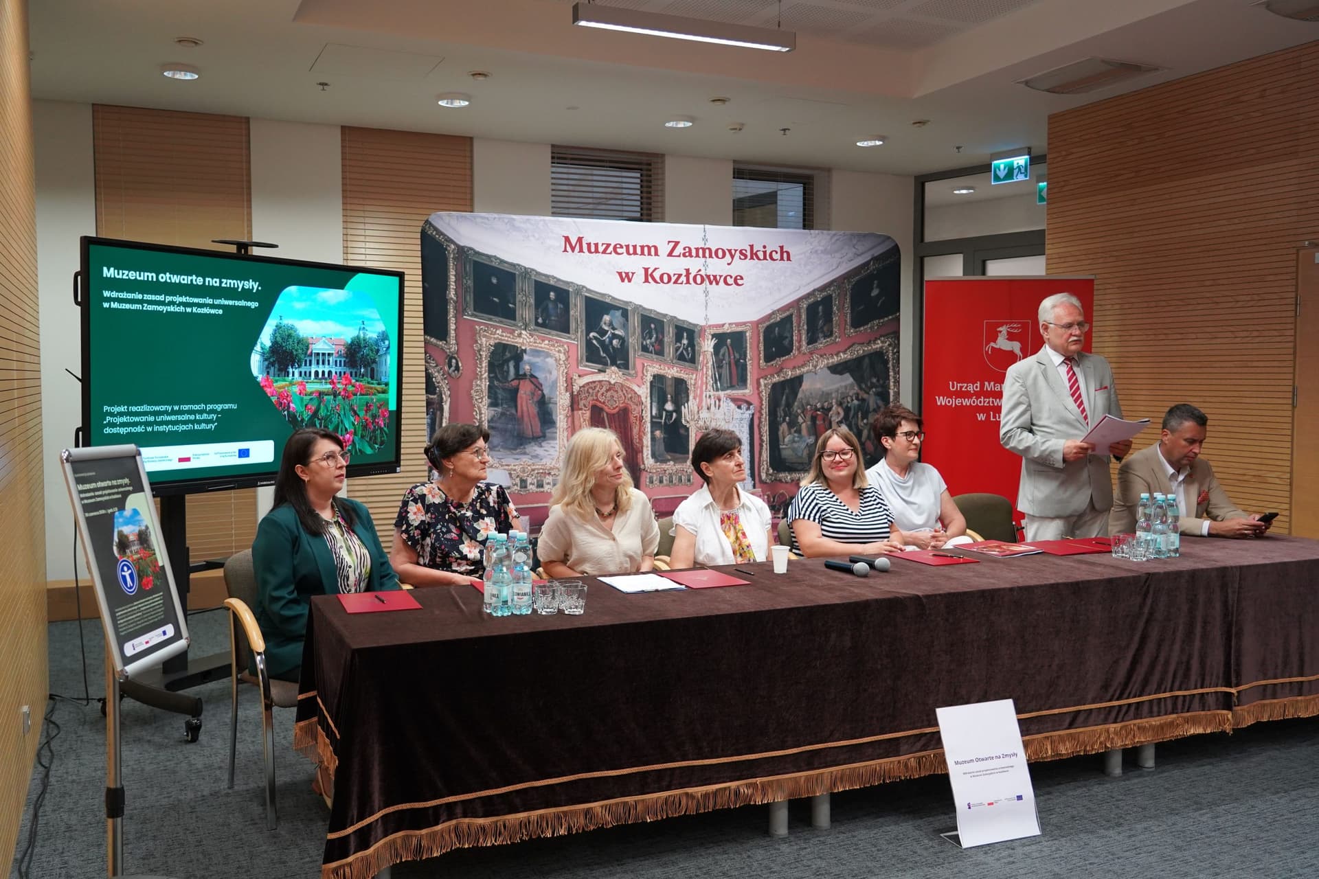Fakty 1.07.2026 Konferencja prasowa projektu „Muzeum otwarte na zmysły”