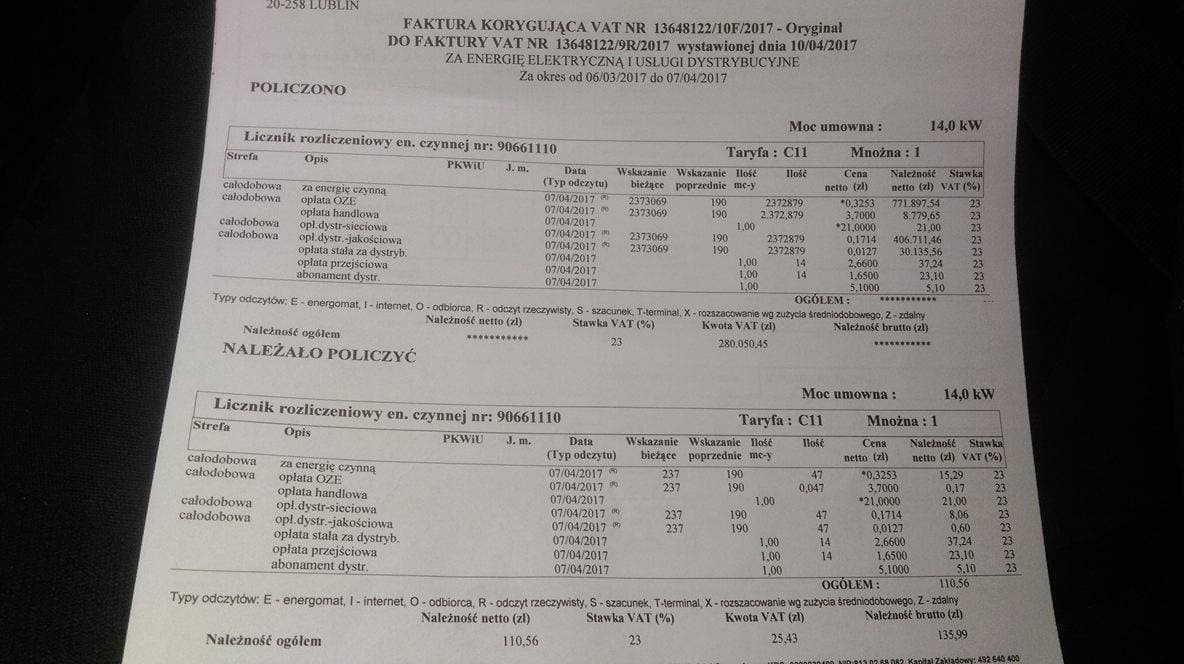 Rachunki za prąd będą prostsze. Prezydent podpisał nowelizację przepisów