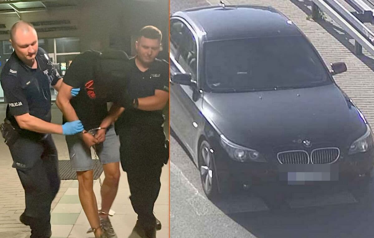 Driftował BMW w Lublinie. Policjanci odkryli, że ma do odbycia 8 lat więzienia