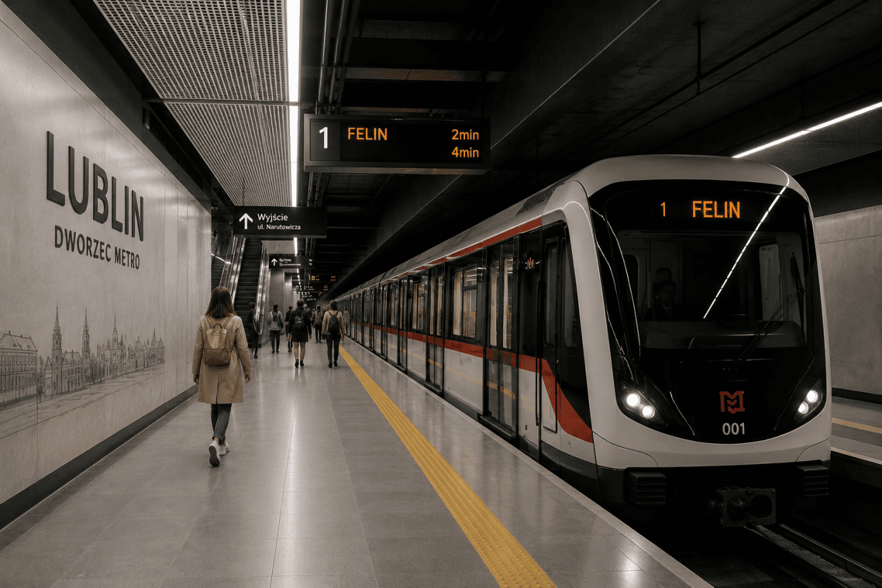 Obiecane przez PSL metro w Lublinie bez dokumentów, harmonogramu i finansowania. Ministerstwo odpowiada na interpelację posła Michała Moskala