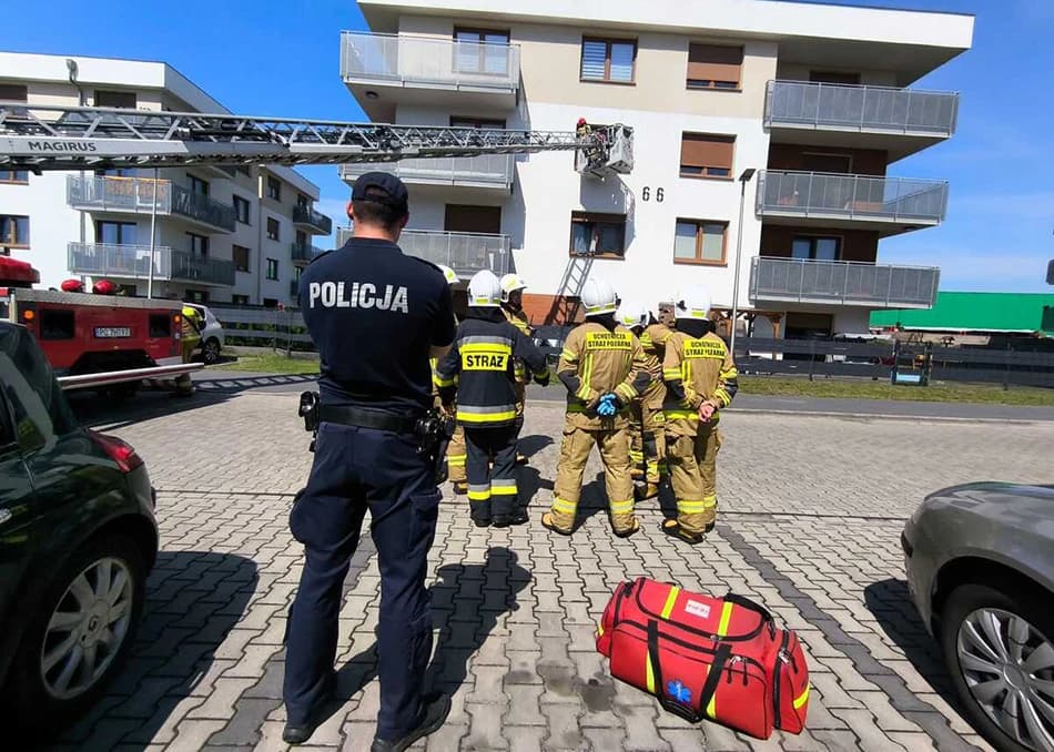92-latek zatruł się czadem podczas kąpieli